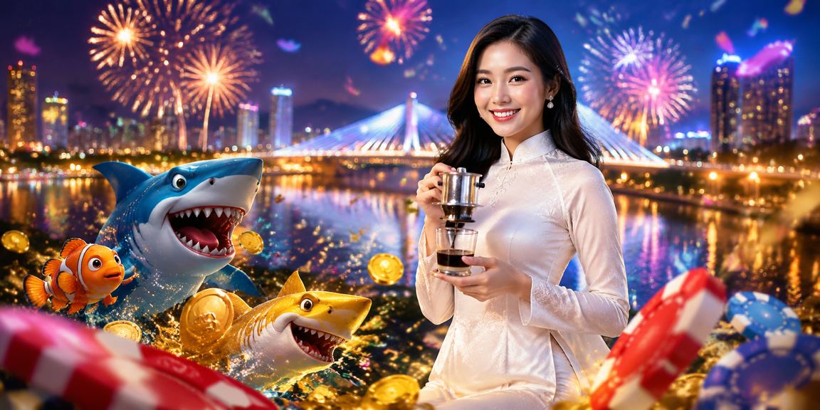 Bối cảnh Đà Nẵng minh họa trải nghiệm giải trí bắn cá trên mobile