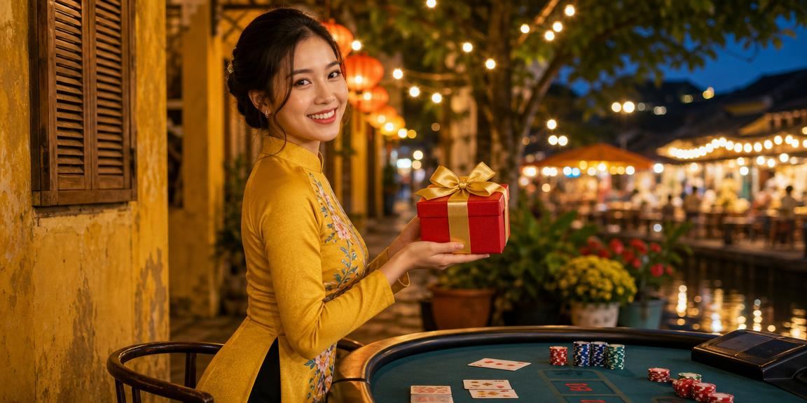 Baccarat tại phố cổ Hội An gợi nhịp live casino về đêm cho người chơi
